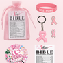 Faith Over Fear – Breast Cancer Support Gift Bag | Inspirational & Encouraging Christian Set for Warriors