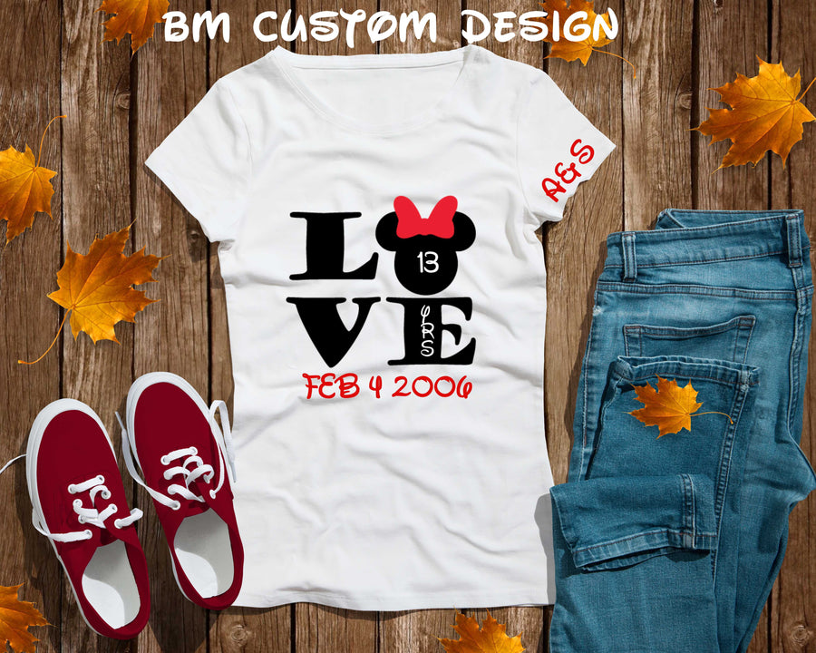 Anniversary Minnie - BM Custom Design