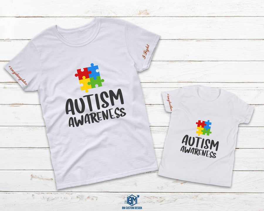 Autism Awareness with Message - BM Custom Design