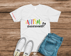 Autism Color Awareness with Message - BM Custom Design