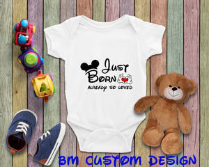 Baby Boy just Born WO Name - BM Custom Design