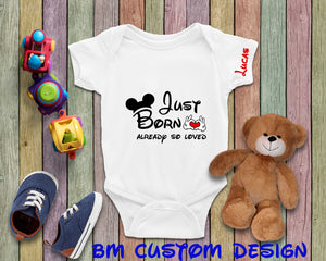 Baby Boy just Born - BM Custom Design
