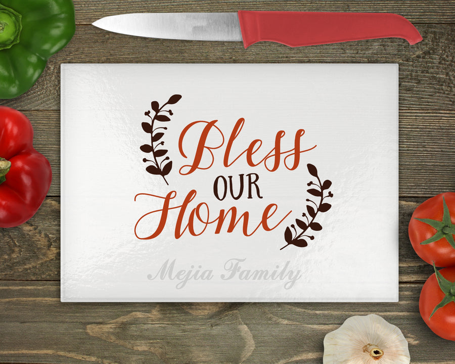 Personalize Cutting Board - Family Name - BM Custom Design