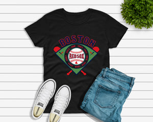Boston All Championships Black T-Shirt - BM Custom Design