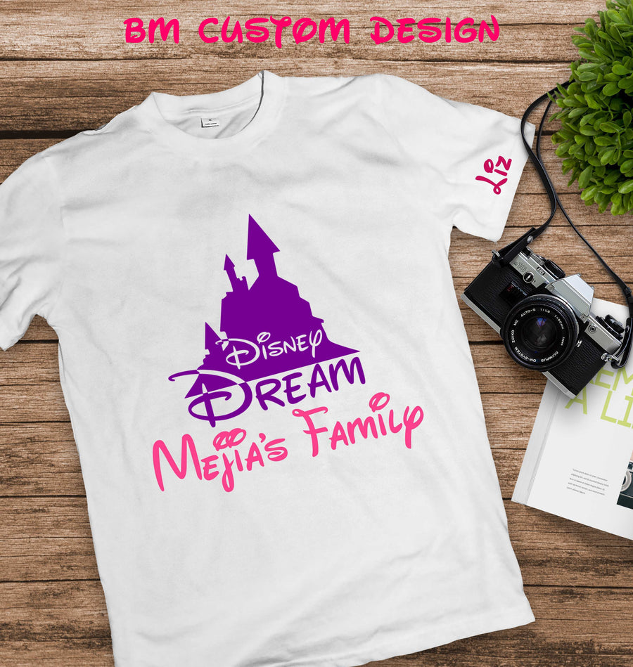 Castle Disney Dream + Name - BM Custom Design