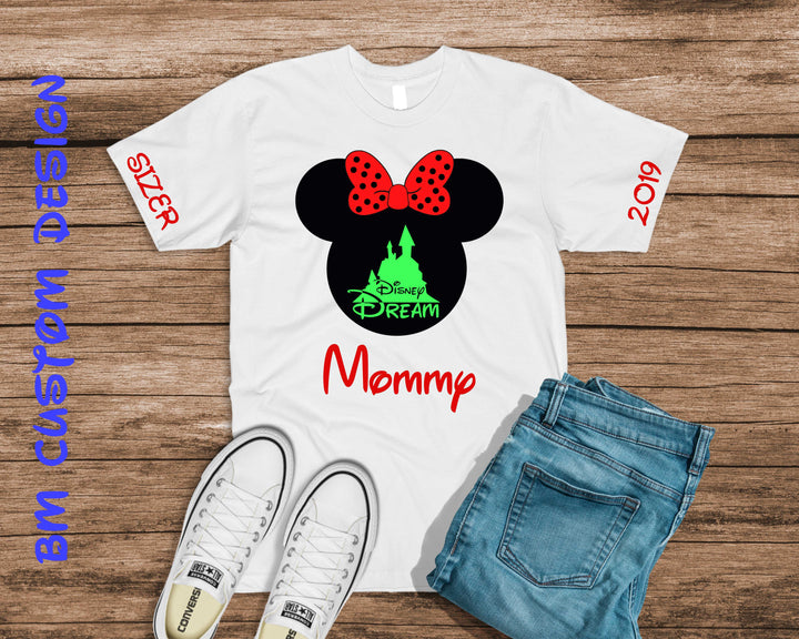 Castle Disney Dream Mommy - BM Custom Design