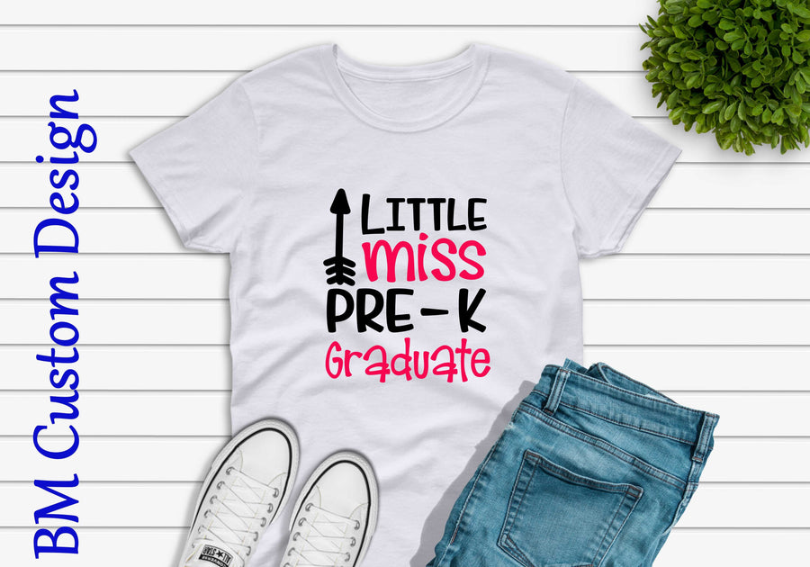 Little Miss Pre K Graduate - BM Custom Design