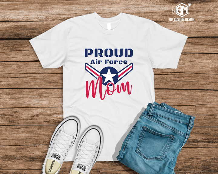 Proud Air Force Mom - BM Custom Design