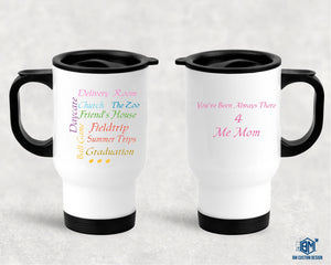 Travel Mug with Handle 500ml You've Been Always There for Me - BM Custom Design