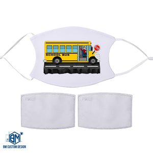 School Bus Driver Face Mask with Filter