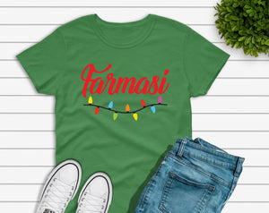 Farmasi Custom T-Shirt Christmas Lights