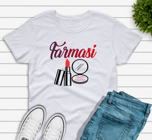 Farmasi Custom T-Shirt Makeup With Team Name