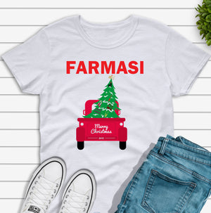 Farmasi Custom T-Shirt Christmas Truck